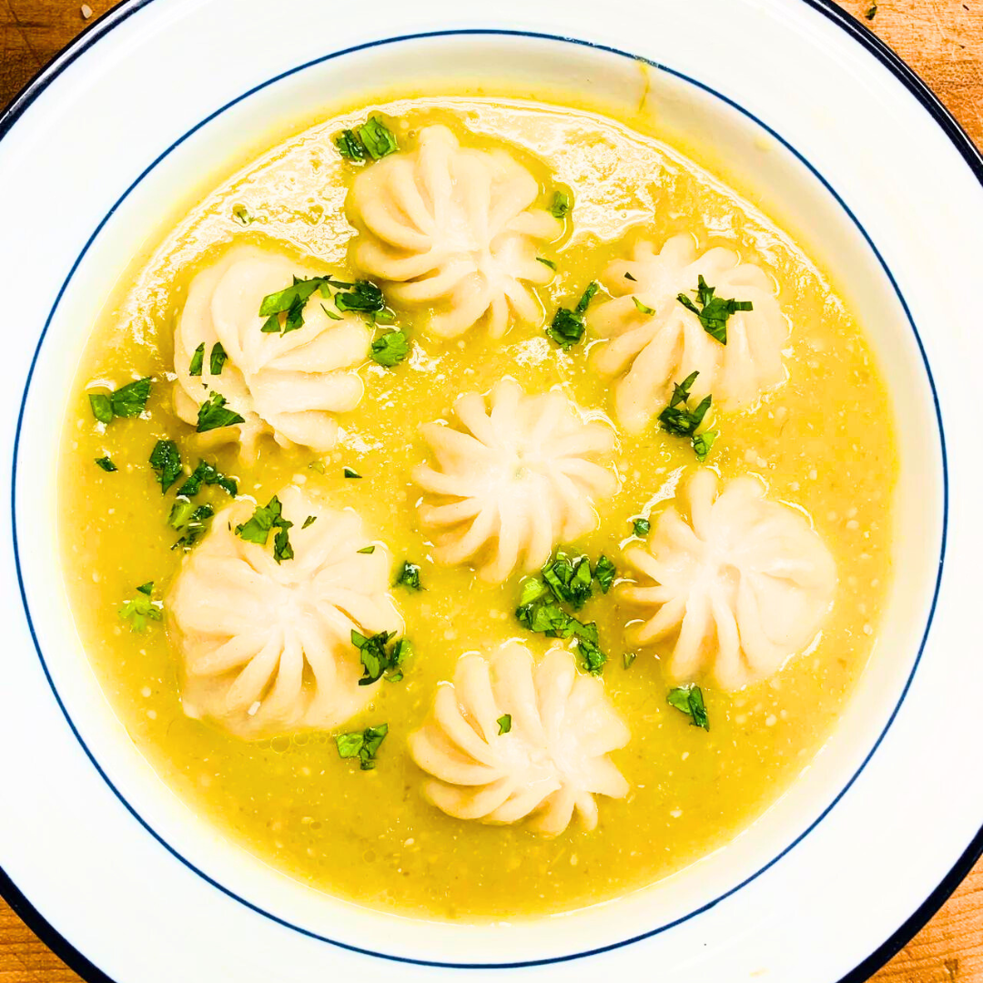 Chicken Momo & Jhol sauce combo - Serves 2