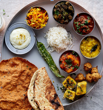Enjoying the Versatility of Indian Thali Everywhere