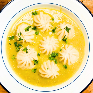 Chicken Momo & Jhol sauce combo - Serves 2