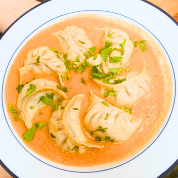 Veggie Momo & Jhol sauce combo - Serves 2