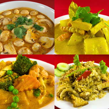 Thai Vegetarian Meal - Serves 4