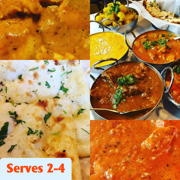 North Indian Carnivore Meal - Serves 4